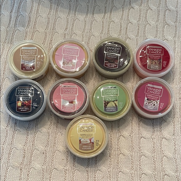 New Yankee Candle meltcups 9 in lot all different scents. Unused with lids - Picture 3 of 7